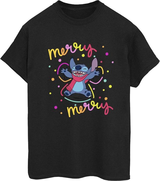 Immagine prodotto Disney Lilo & Stitch Merry Rainbow Maglietta Ampia Donna (4XL)