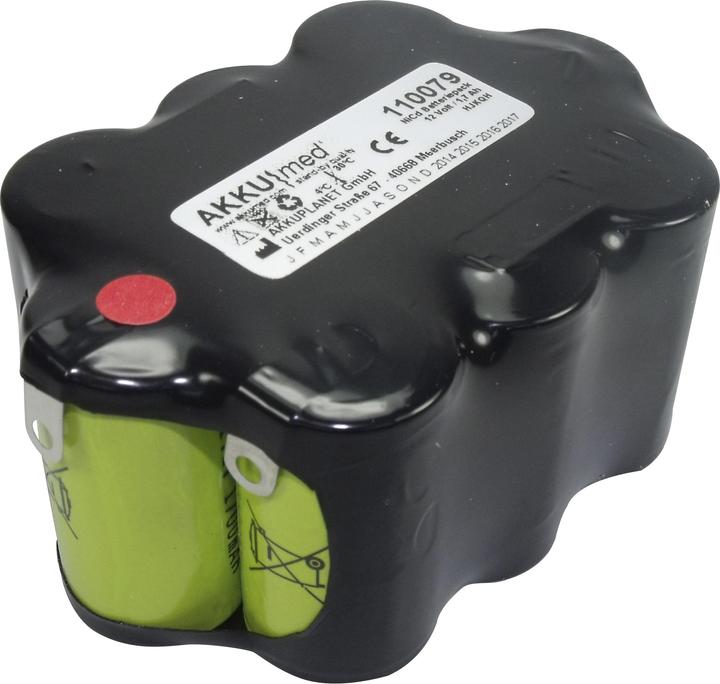 Image du produit XCell Batterie NC compatible avec le défibrillateur S&W Defi 2 (1 pcs, 1700 mAh, Batterie)