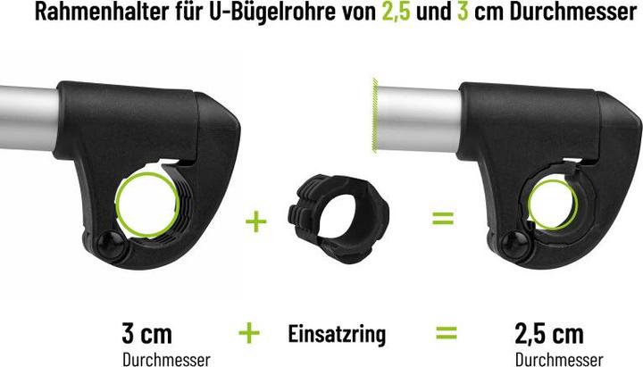 Produktbild Eufab Verstellbarer Strap-Rahmenhalter 40cm