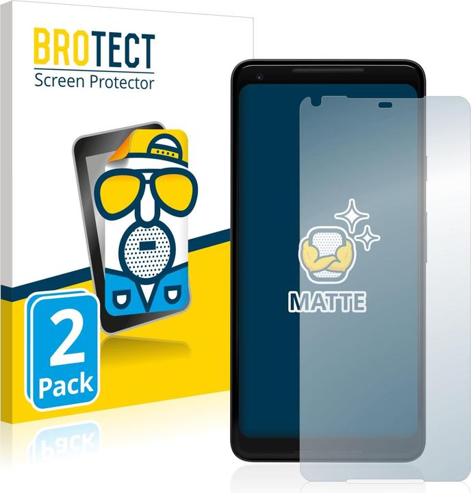 Actual product image BROTECT Protector Anti-Glare (2 Piece, Google Pixel 2 XL)