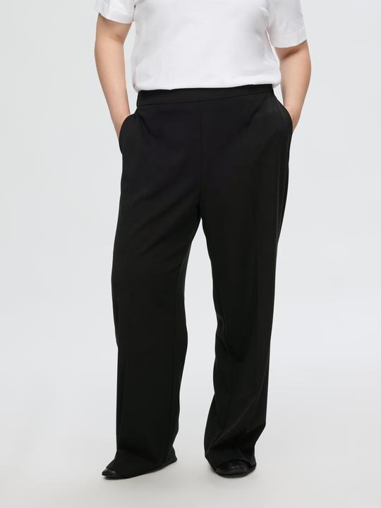 Actual product image Selected Femme Wide Fit Trousers (34)