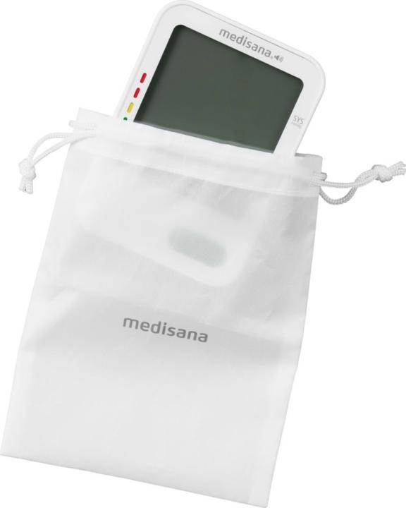 Immagine prodotto Medisana BU 586 Voice Misuratore di pressione del braccio superiore Polsino grande 23-43 cm (Sfigmomanometro per braccio)