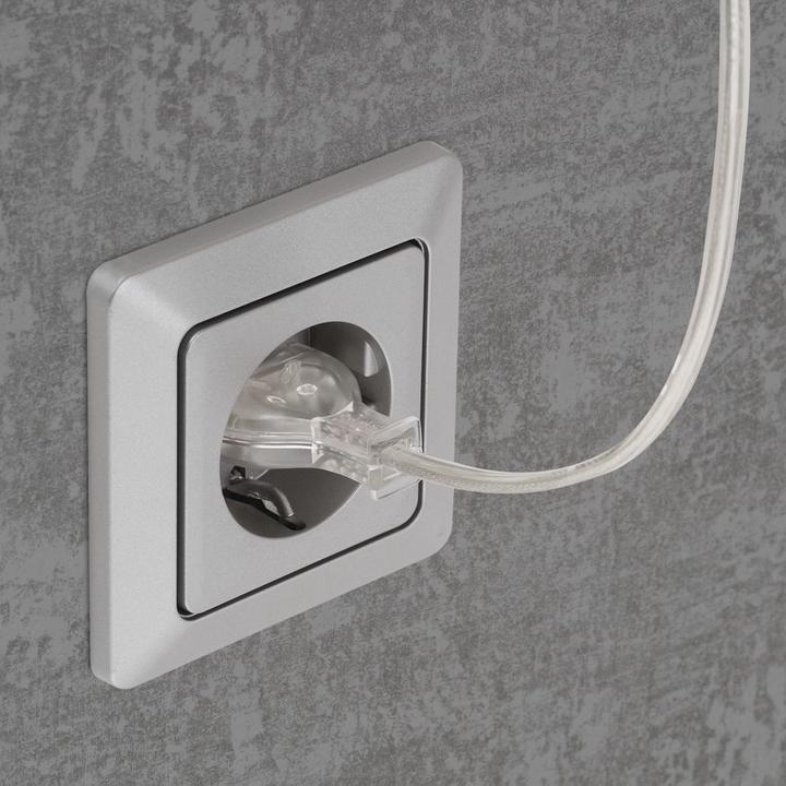 Actual product image Briloner 2er Set LED Bettleuchte Schlafzimmer Wohnzimmer Matt-Nickel