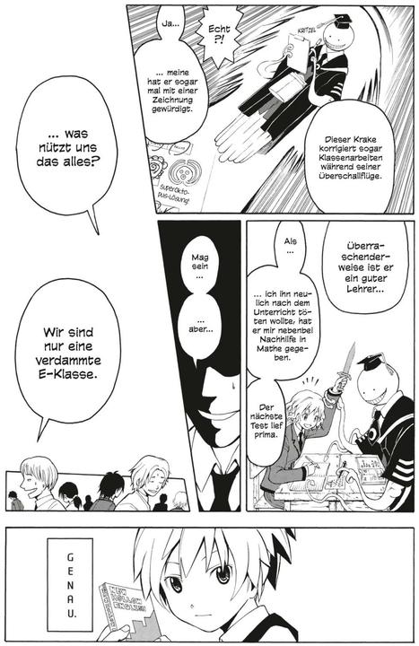 Actual product image Assassination Classroom, Band 1 (German, Yusei Matsui, 2014)