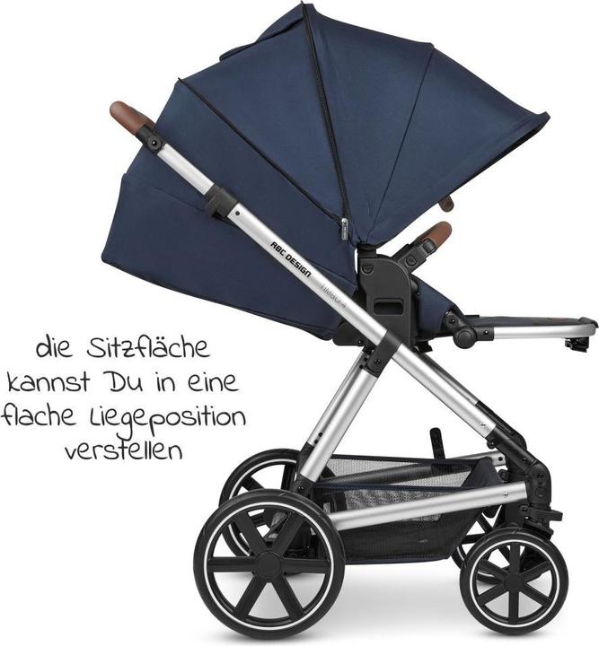Produktbild ABC Design Kombikinderwagen Kombi-Kinderwagen Timbo 4 - inkl. Babywanne & Sportsitz