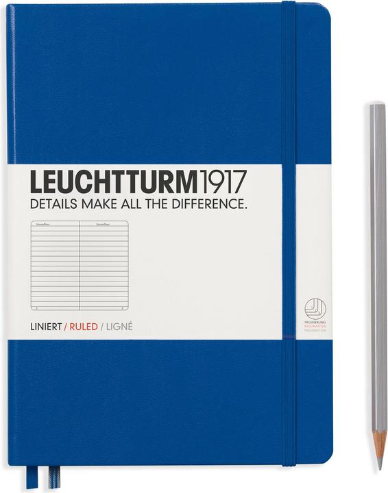 Produktbild Leuchtturm1917 Notizbuch (A5, Liniert, Harter Einband)