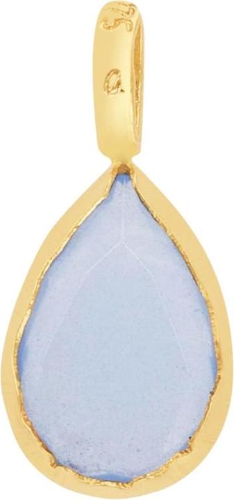 Actual product image Amor Cupid pendant for ladies, gold 375, glass (Gold 375, 9 ct)