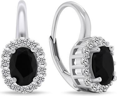 Produktbild Brilio Silver - Luxury silver earrings with zircons EA745WBC