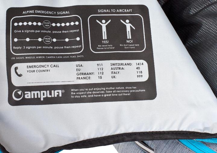Nutritional values and ingredients Amplifi E-Track (23 l)