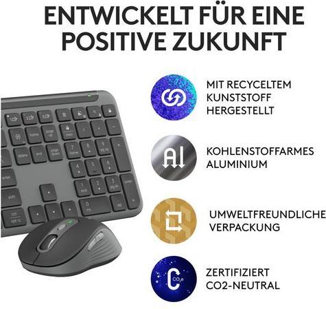 Image du produit Logitech Signature Slim Combo MK950 (CH, Sans fil)