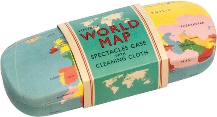 Roost Brillen-Etui World Map 24889 15x6x4cm