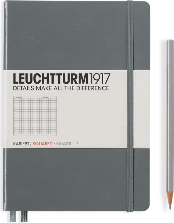 Produktbild Leuchtturm1917 Notizbuch (A5, Kariert, Harter Einband)
