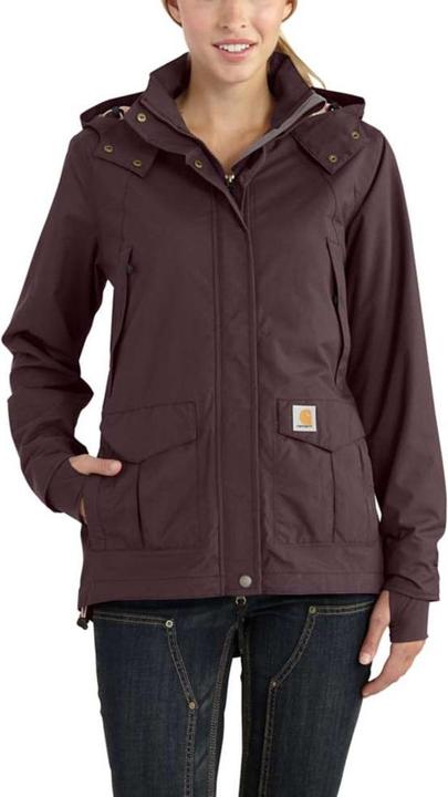 Actual product image Carhartt Shorline Jacket ladies deep wine, size L (L)