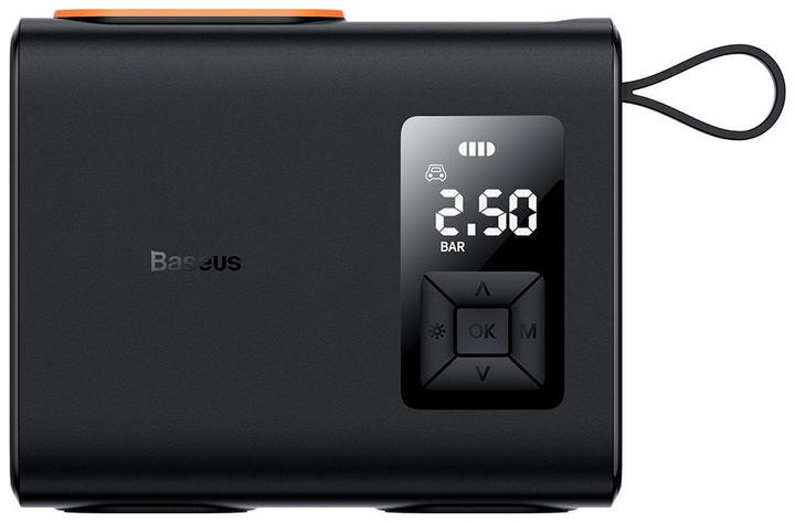 Produktbild Baseus Mega EnergyPump Series Portable Compressor, 6000 mAh with flashlight (10 Bar, 6 l)