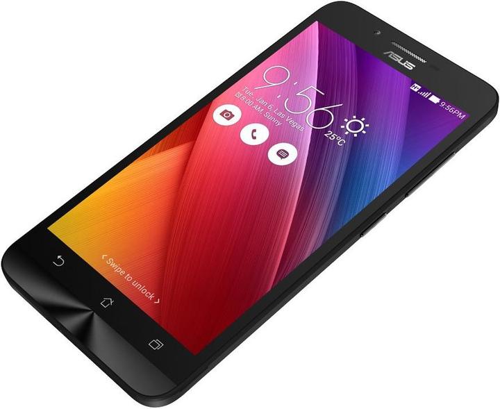 Actual product image ASUS ZenFone Go ZC500TG (16 GB, Black, 5", Hybrid Dual SIM, 8 Mpx, 4G)