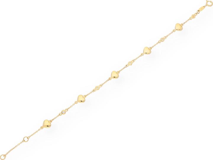 Carat Hearts (18.50 cm, Gold 18ct)