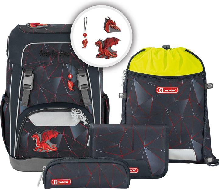 Step by Step Ranzen-Set GIANT, 5-teilig (23 l)