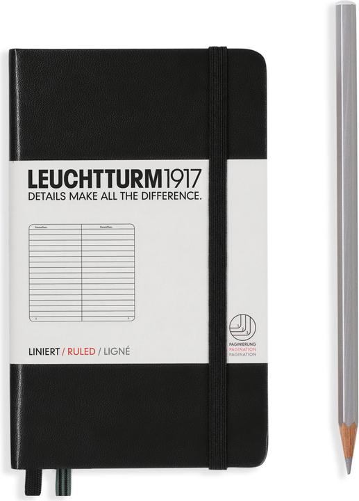 Leuchtturm1917 Pocket, Hardcover (A6, Lined, Hardcover)