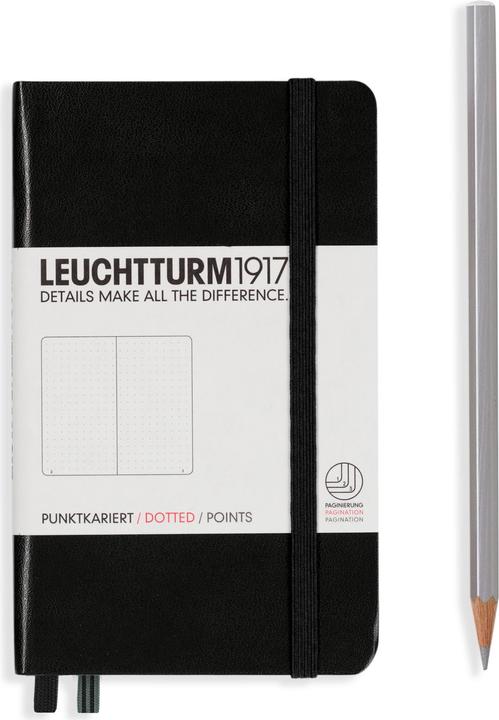 Leuchtturm1917 Pocket, Hardcover (A6, Dotted, Hardcover)
