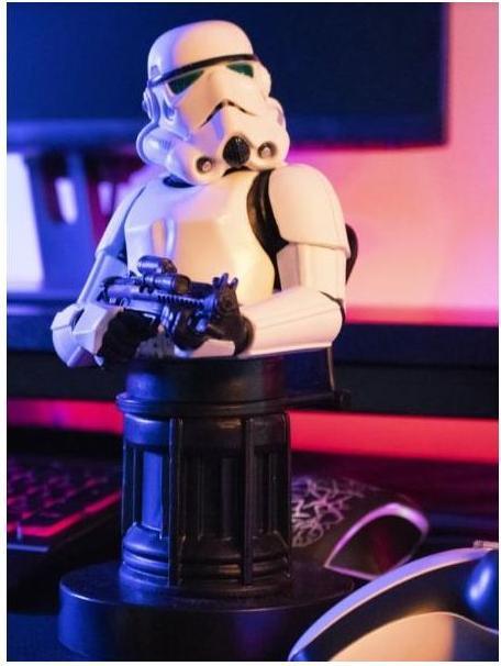 Immagine prodotto Exquisite Gaming Stormtrooper 2021 - Cable Guy (Xbox Series X, iOS, Xbox One S, PS4, Android, Xbox Serie S)