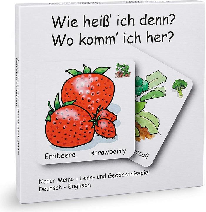 Loodaloo Wie heiss ich denn, wo komm ich her (Memo) (Deutsch, Englisch)