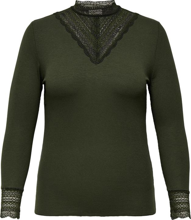 Only Normal geschnitten Hoch geschlossen Curve Tank-Top Top (L)