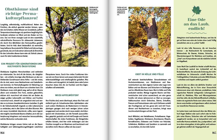 Nutritional values and ingredients Permakultur - Dein Garten. Deine Revolution (German, Sigrid Drage, 2021)
