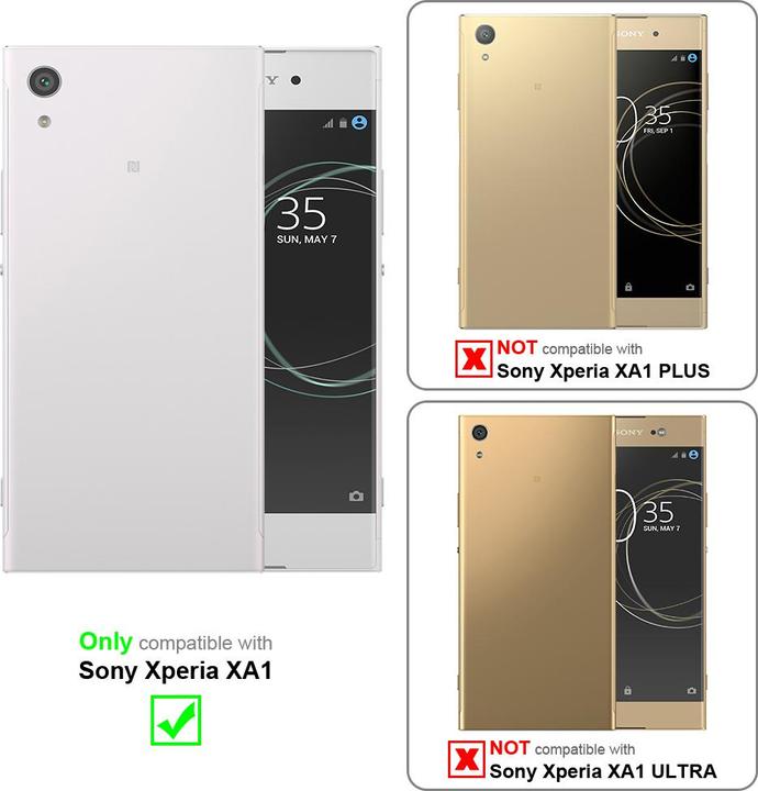 Image du produit Cadorabo Chaîne de téléphone portable pour Sony Xperia XA1 Necklace Coque