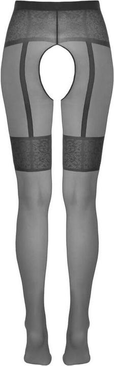 Actual product image Cottelli Collection Crotchless pantyhose (3)