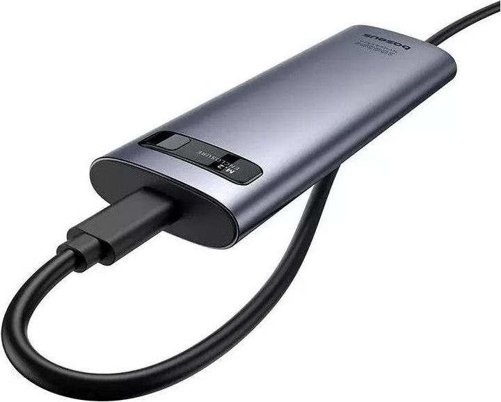 Immagine prodotto Baseus Custodia per SSD della serie FlyJoy (M.2 NVMe) Grigio Spazio (M.2 2242)