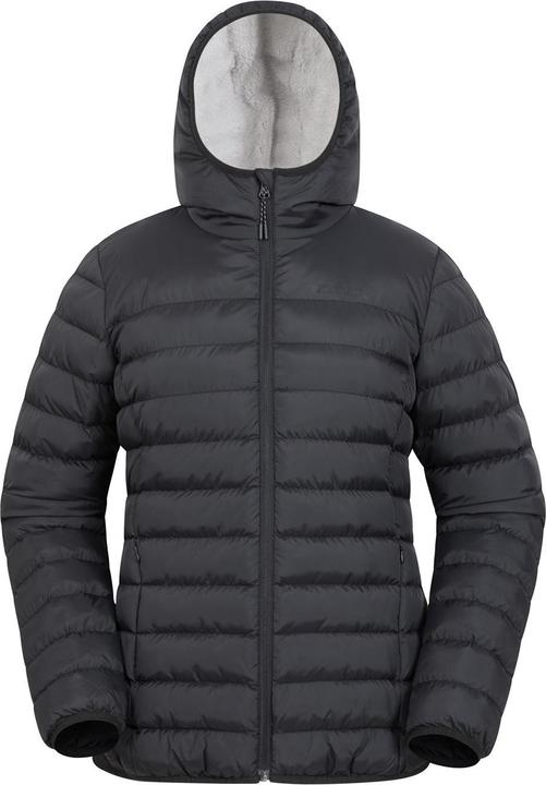 Image du produit Mountain Warehouse Veste matelassée en fausse fourrure pour femmes/adolescentes (36 D)