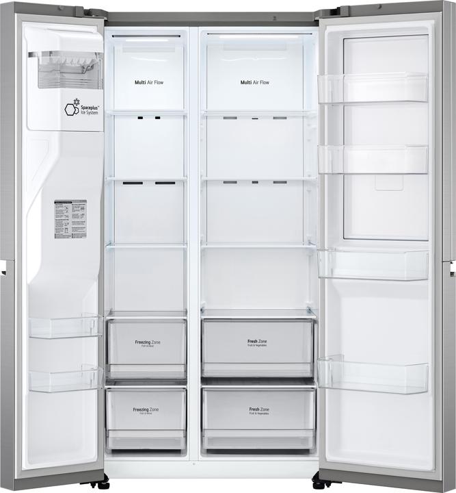 Actual product image LG Foodcenter GSJV70PZTE Platinum Silver (635 l)