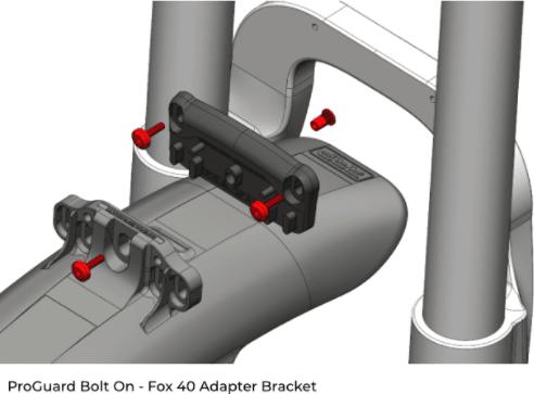 Image du produit RRP ProGuard - Adaptateur de brackets (Garde-boue arrière)