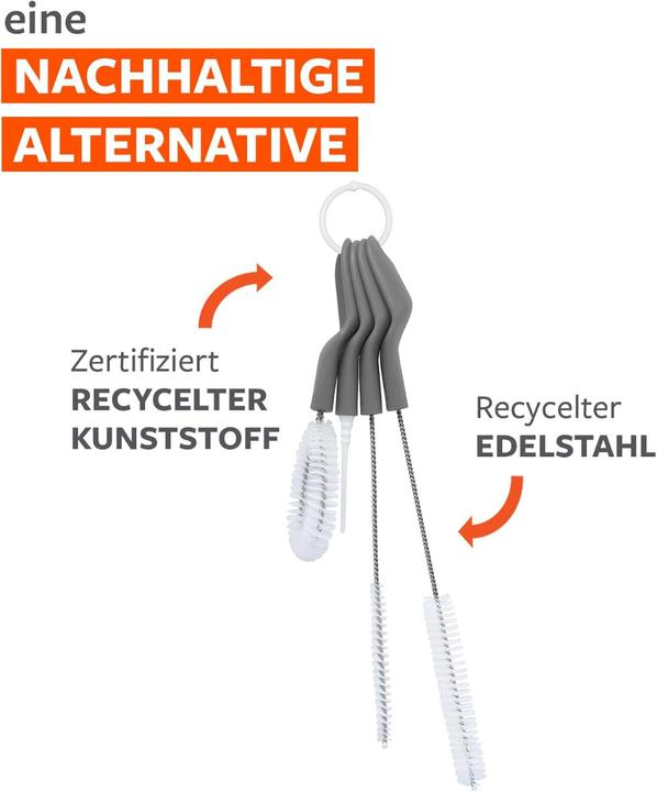 Produktbild Full Circle Home Reinigungsset für Trinkgefässe Little Sipper (4 Stk.)