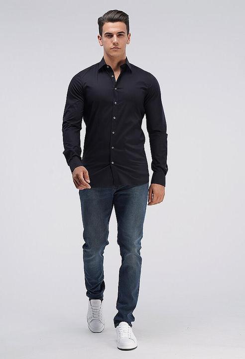 Produktbild Olymp Hemd Level Five, body fit chw.1/1, Gr.41, Armlänge 69cm (41)