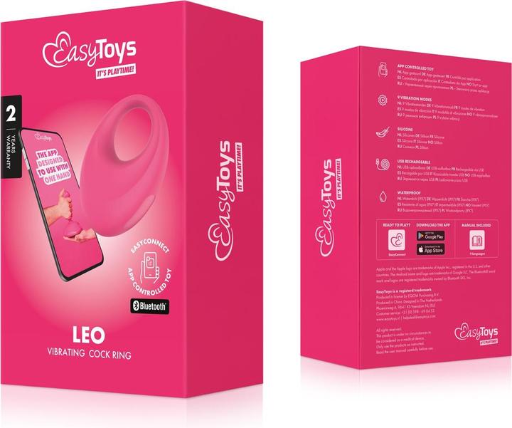 Actual product image Easytoys EasyConnect Appgesteuerter Vibrationscockring (4 cm)