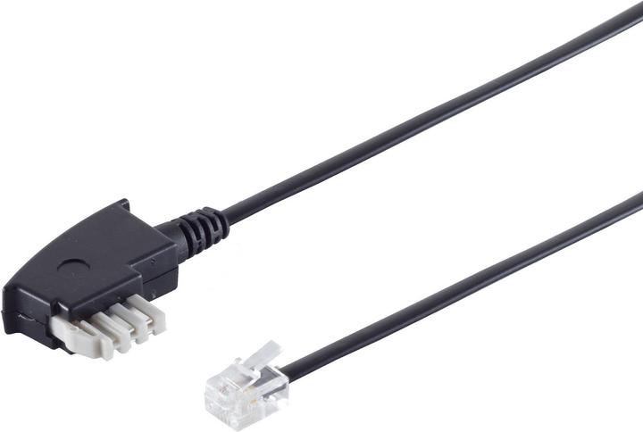 Actual product image Shiverpeaks S/CONN maximum connectivity telephone connection cable-TAE N-connector to Western connector 6/4