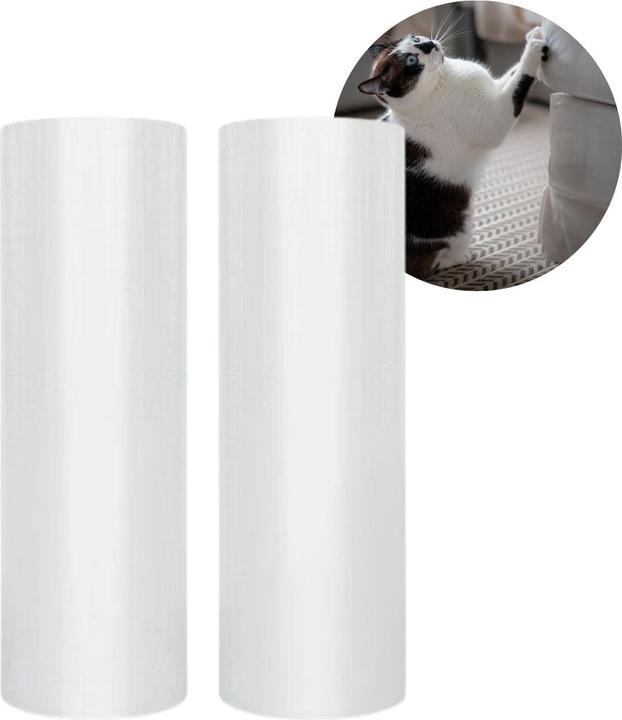 Produktbild Hermex Kratzschutz Kratz-Stop Anti-Kratz Folie Katzen Möbelschoner Wandschutz (Katze)