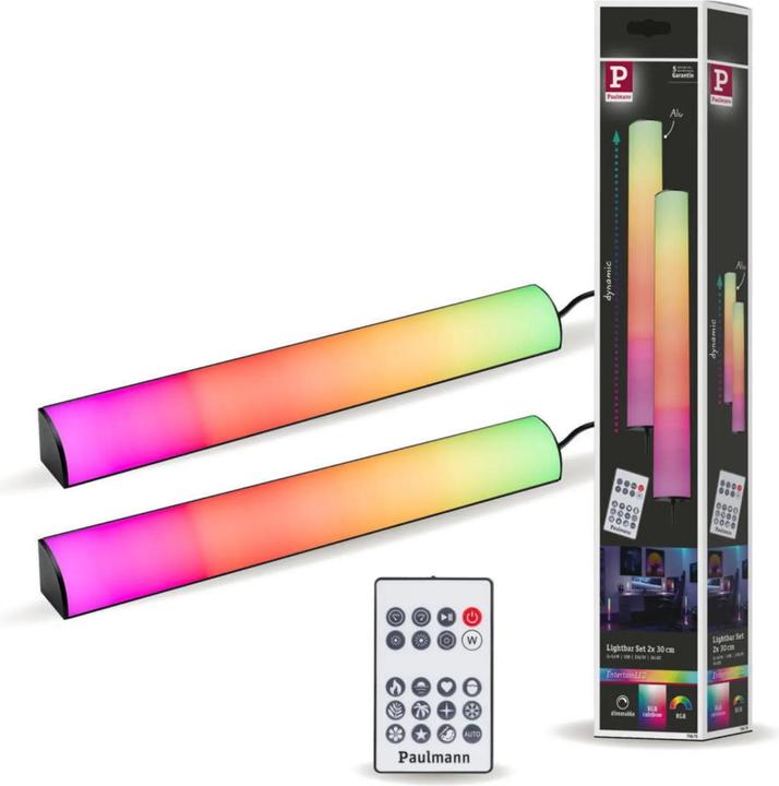 Image du produit Paulmann Bâtons lumineux dynamiques (RGB, 30.50 cm, Intérieur)