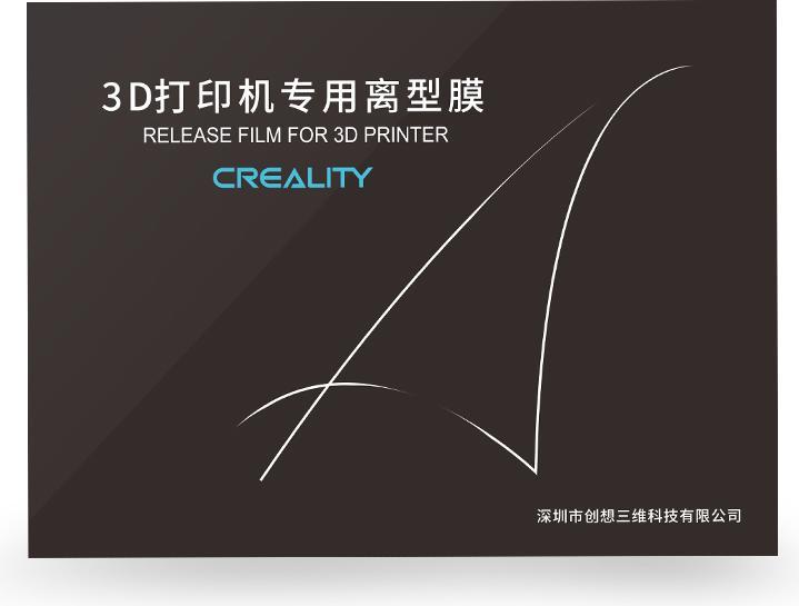 Actual product image Creality FEP Release Film 200x140mm for LCD SLA Resin 3D Printer (Replacement parts)