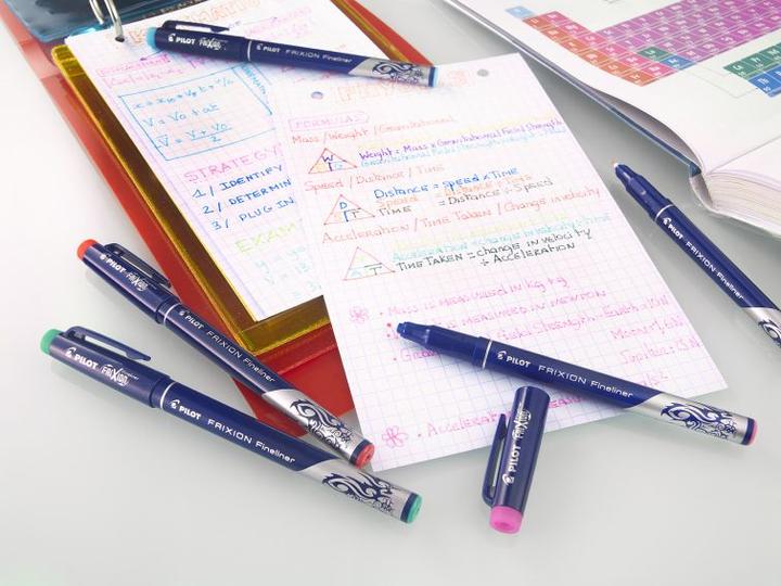 Produktbild Pilot FriXion (Grün, Blau, Schwarz, Rot, Dunkelblau, 4 x)