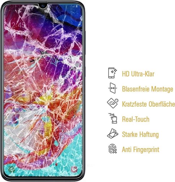 Produktbild Protectorking 2x Panzerfolie Anti-Shock HD Klar (2 Stück, Samsung Galaxy A51)