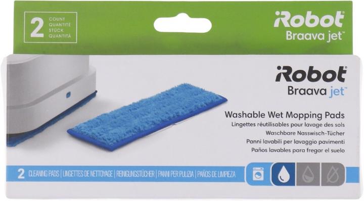 Actual product image iRobot Braava jet replacement pads wet 2 pack (washable) 200 Series