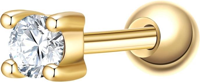 Glanzstücke München Damen Ohrstecker Sterling Silber - 37410 (Sterling Silber)