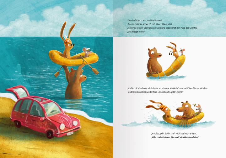 Actual product image Ravensburger Hase Hibiskus und die dicksten Freunde der Welt (German, Andrew King, Guenther Jacobs, 2020)