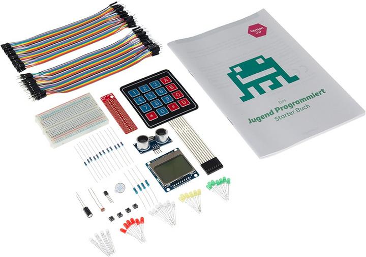 Immagine prodotto Coding World Starter Kit di programmazione giovanile 2.0 (Tesserini, Display, Vari, Kit elettronica, Componente di potenza)