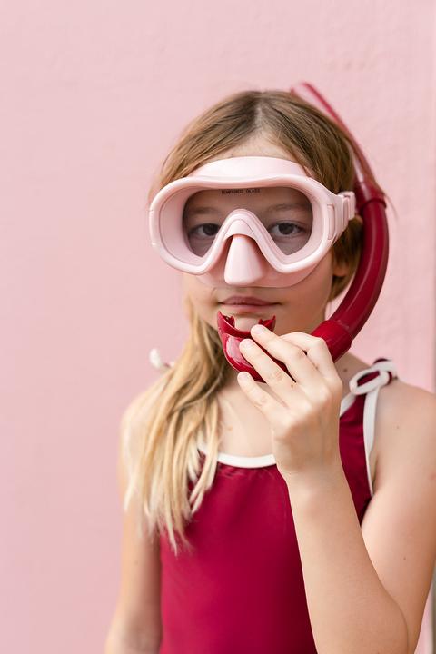 Actual product image Petites Pommes Schnorchelset Betty, Rose/Ruby
