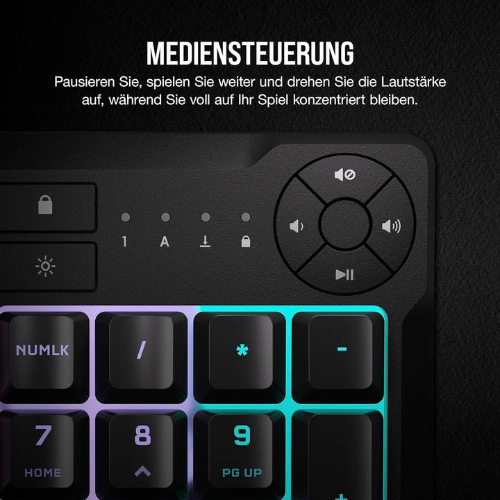 Immagine prodotto Corsair K55 Core RGB (DE, Cablato)