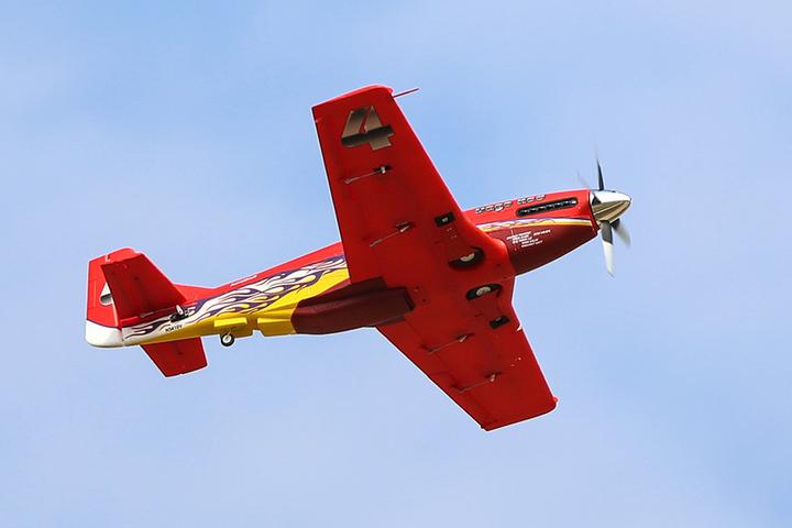 Produktbild FMS p-51 dago red pnp - 110 cm (Warbird)