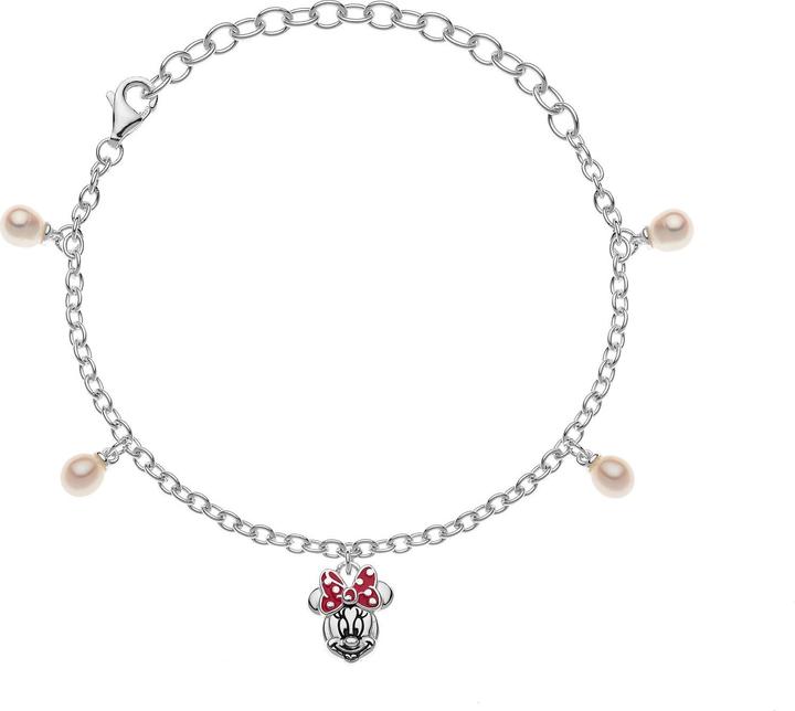 Disney Jewelry Kinderarmband Mickey Mouse (14 cm, 925er Silber)